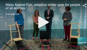Karen Foster and Sue Tracy discuss All Out Adventures with 22News; "Mass Appeal Fun, adaptive winter gear for people of all abilities"