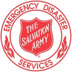 Red logo for the Salvation Army Emergency Disaster Services